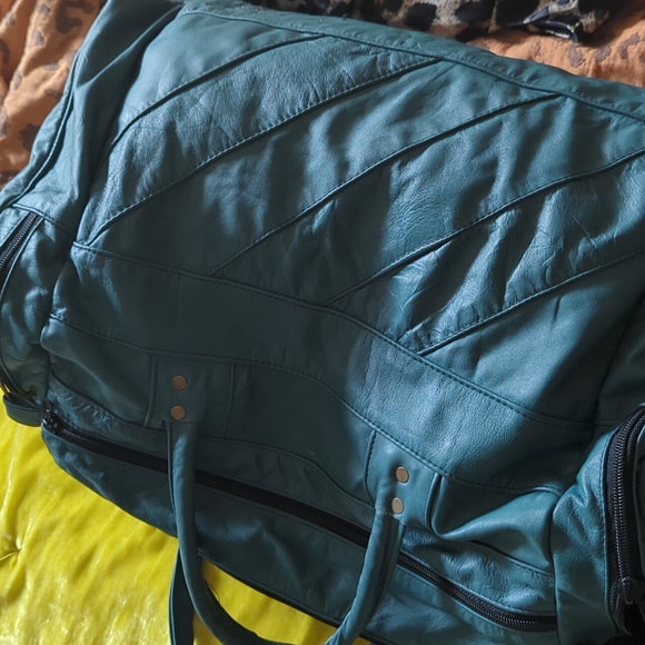 Leather duffle bag or rucksack - Picture 6 of 10
